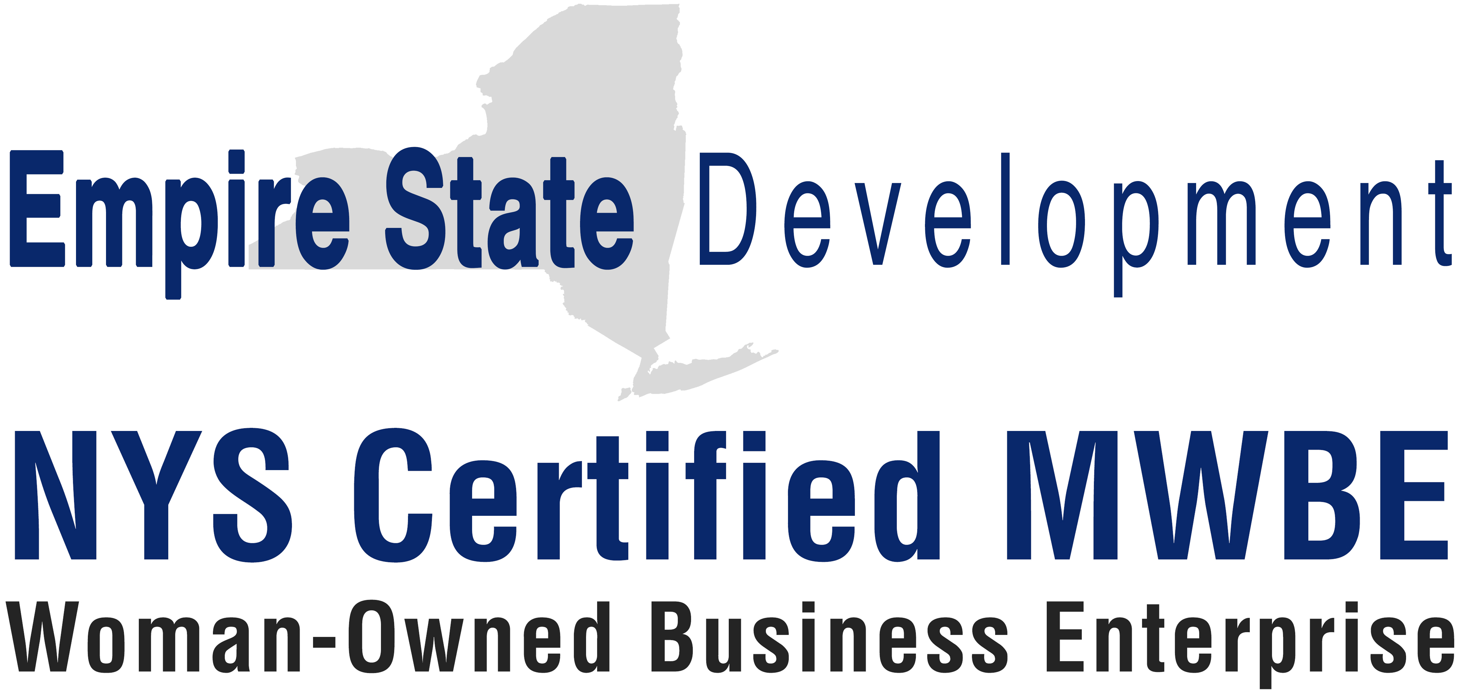 NYS Certified Woman Owned Business Enterprise MWBE